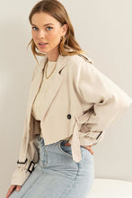Load image into Gallery viewer, City Chic Cropped Trench Coat
