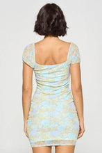 Load image into Gallery viewer, Dreamin&#39; Floral Mesh Dress - OverDressed Much! Dress
