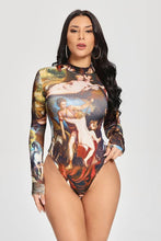 Load image into Gallery viewer, French Retro Bodysuit - OverDressed Much! Top
