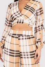 Load image into Gallery viewer, You Had Me At Plaid Top - OverDressed Much! Top
