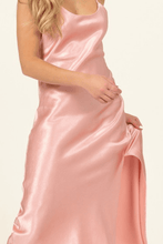 Load image into Gallery viewer, Slip Into The Night Maxi Dress -Teak Rose
